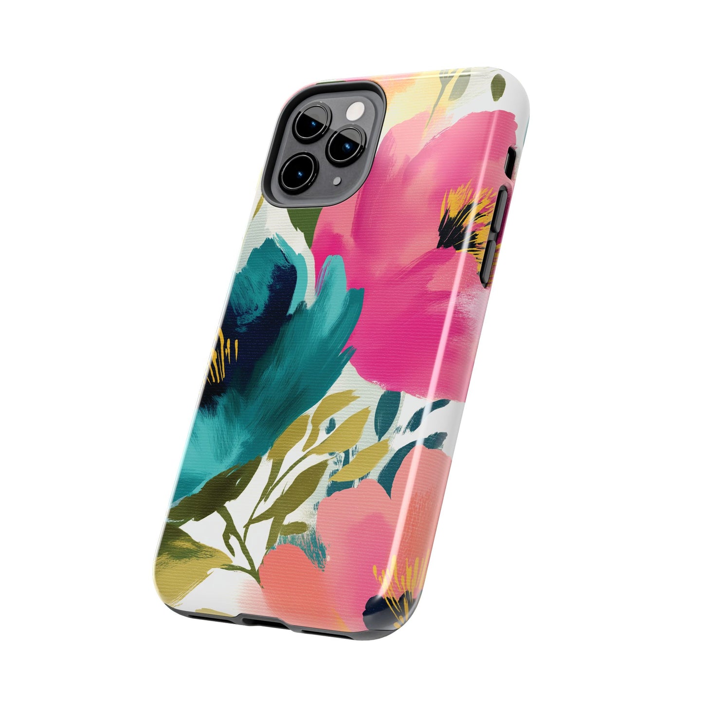 Painterly Petals iPhone Case