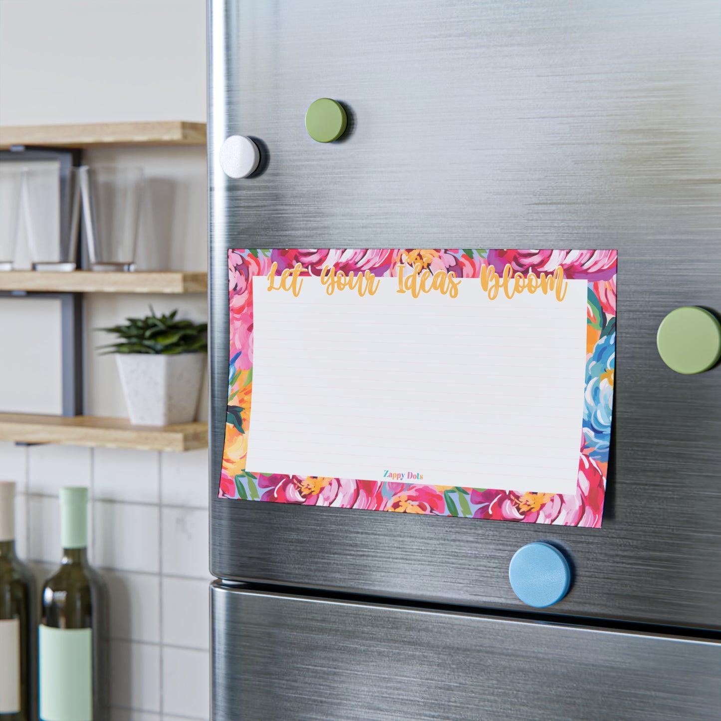 Let Your Ideas Bloom Peonies Giant Post-it® Note Pads