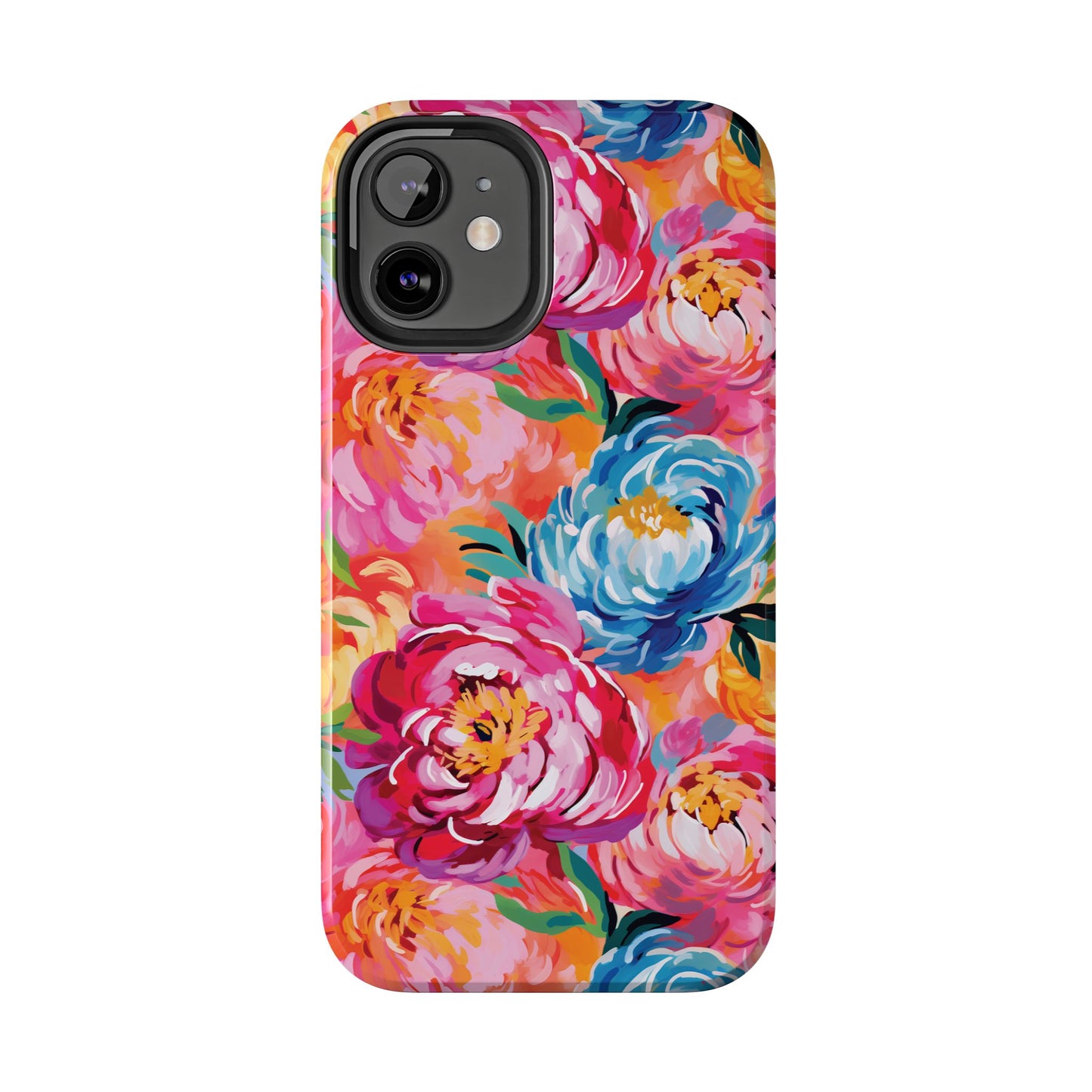 Painted Peonies iPhone Case