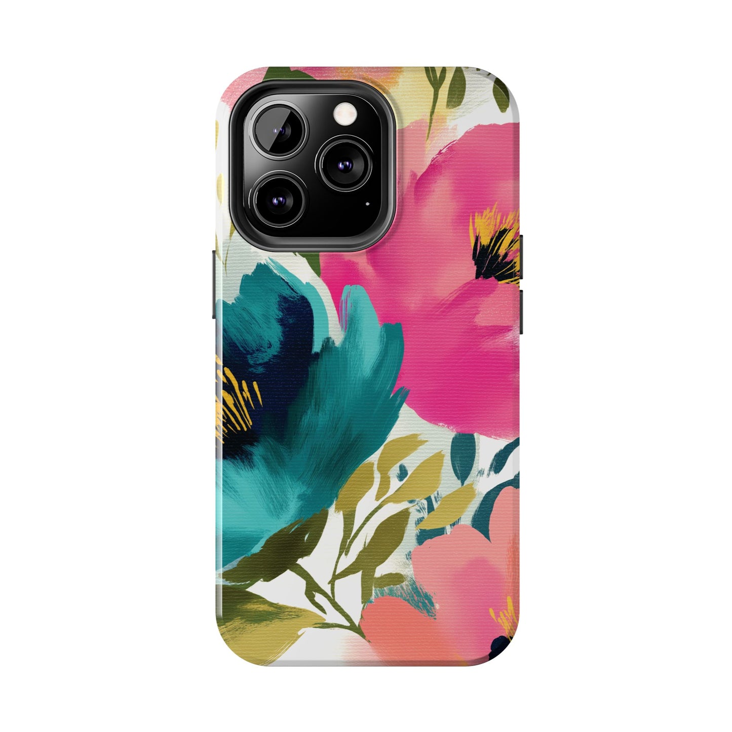 Painterly Petals iPhone Case
