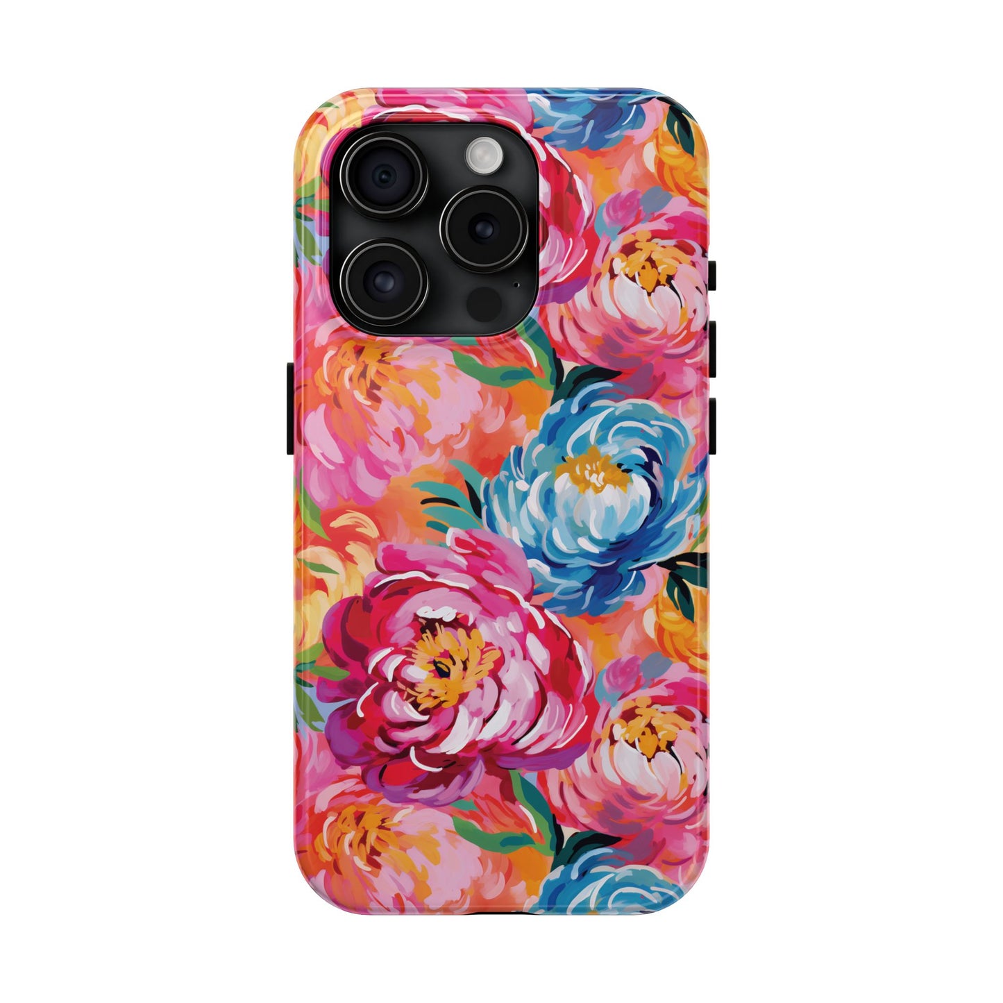 Painted Peonies iPhone Case