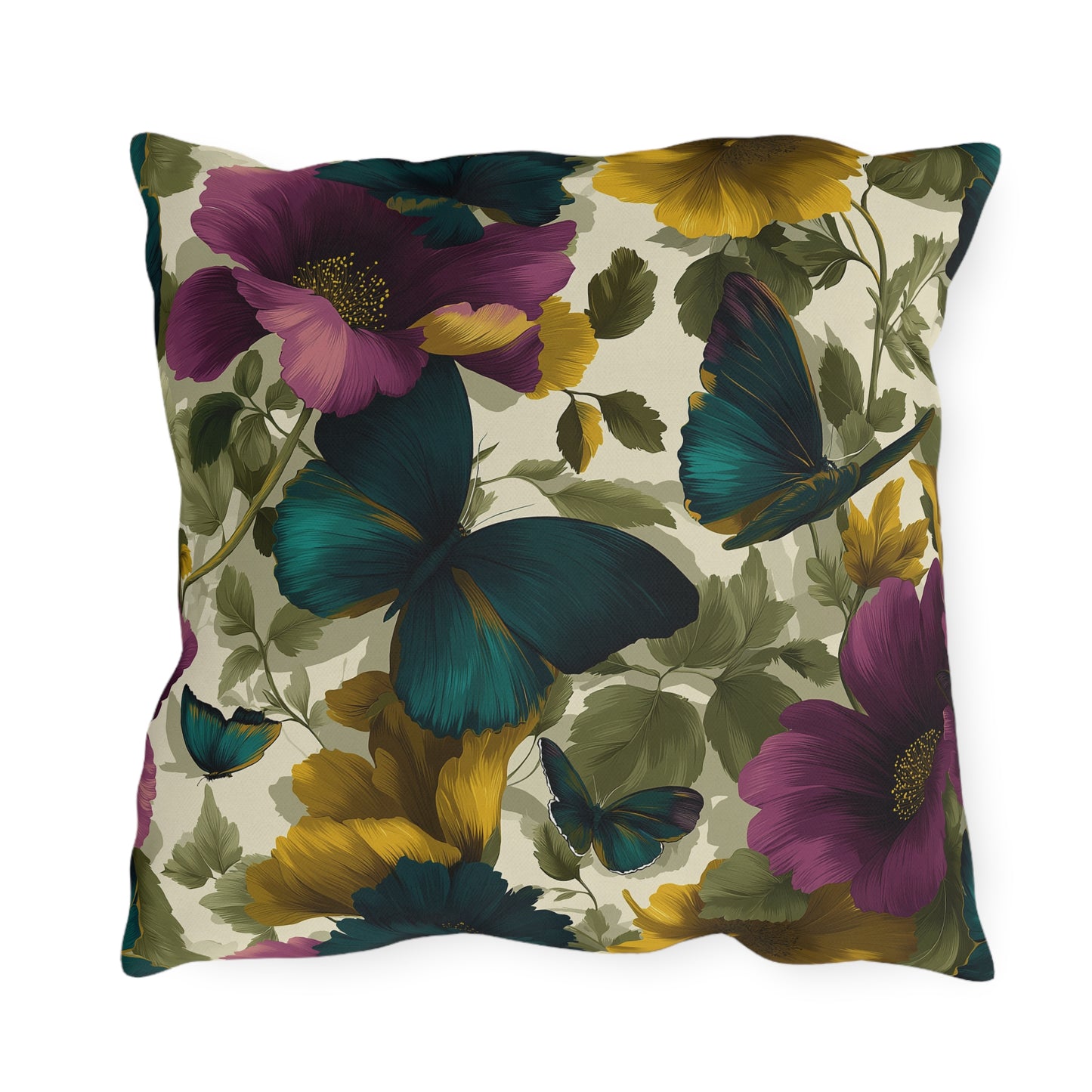 Butterfly Revelry Outdoor Pillow