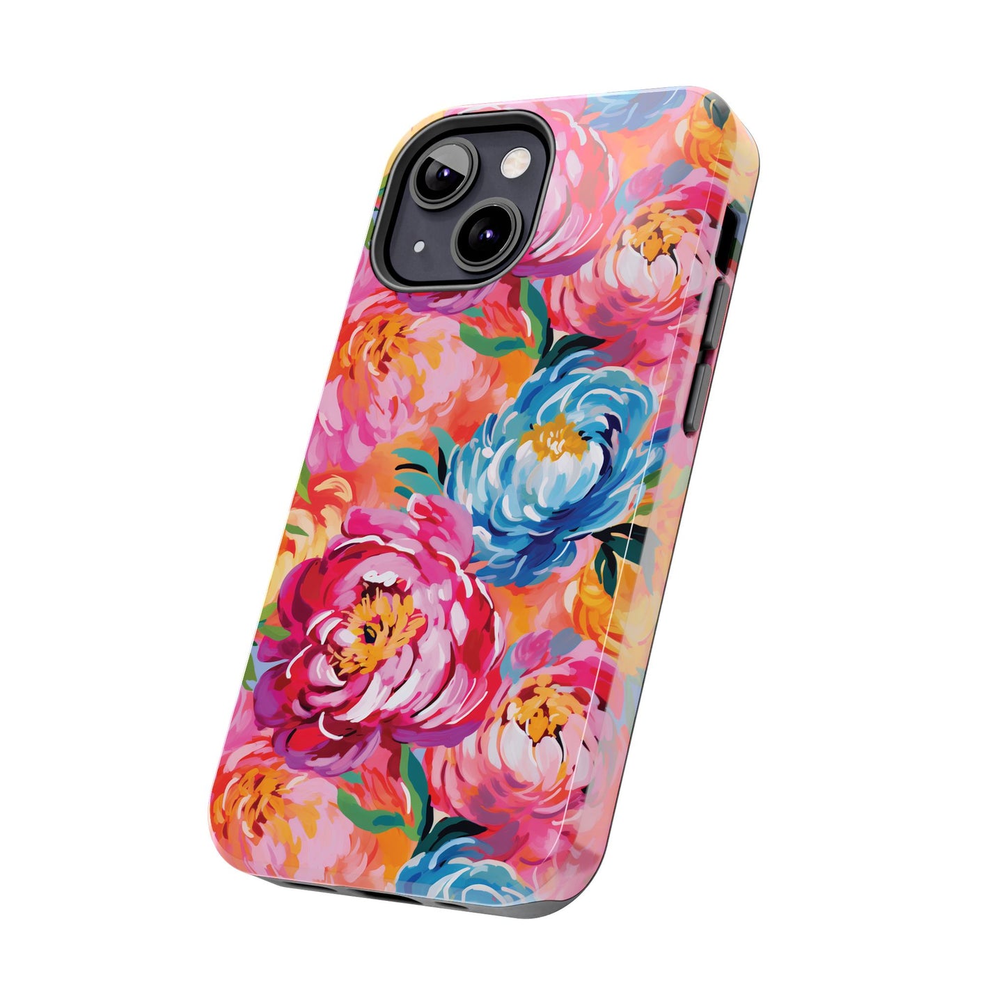 Painted Peonies iPhone Case