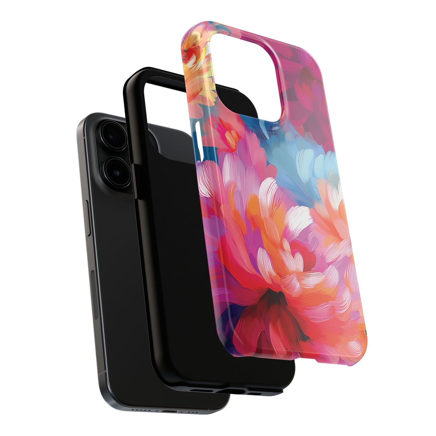 Painted Peonies II iPhone Case