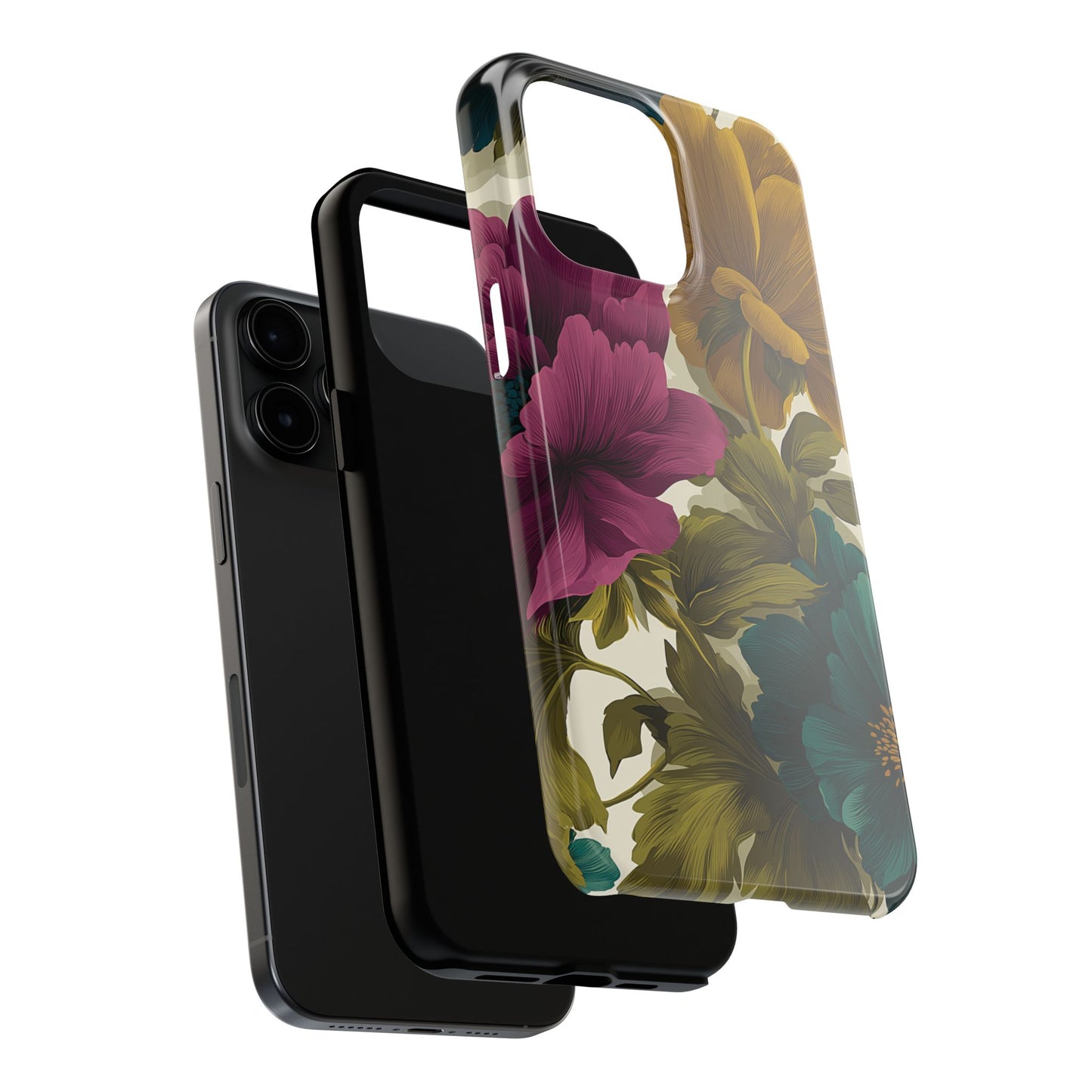 Regal Bloom iPhone Case
