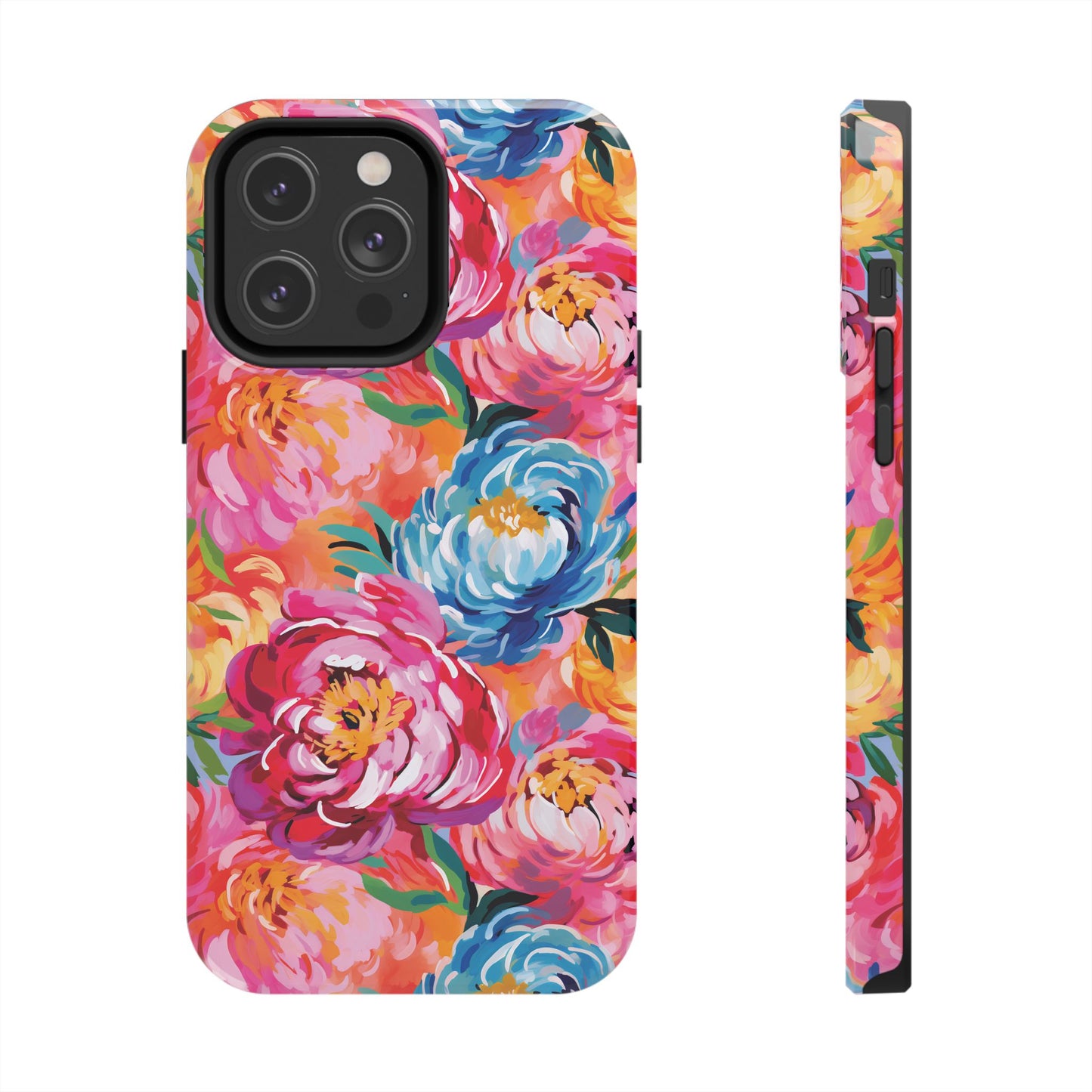 Painted Peonies iPhone Case