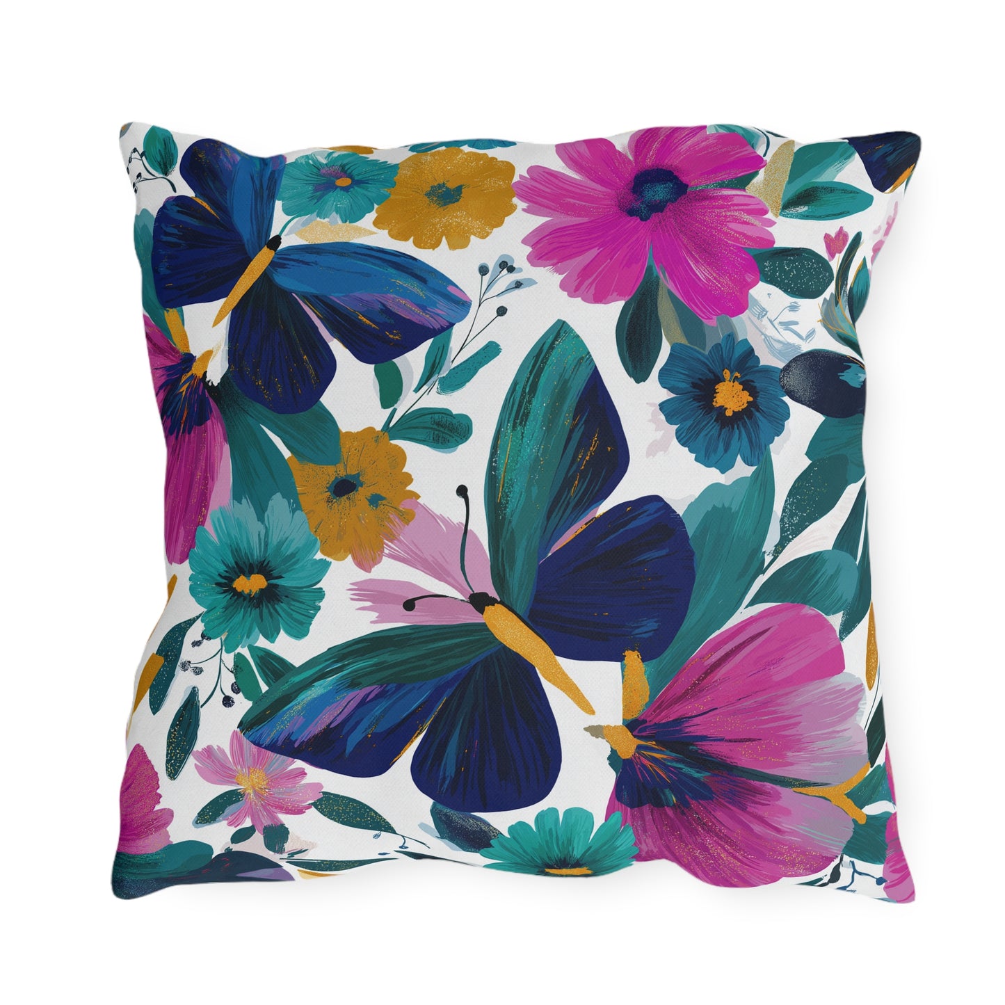 Butterfly Sonata Outdoor Pillow