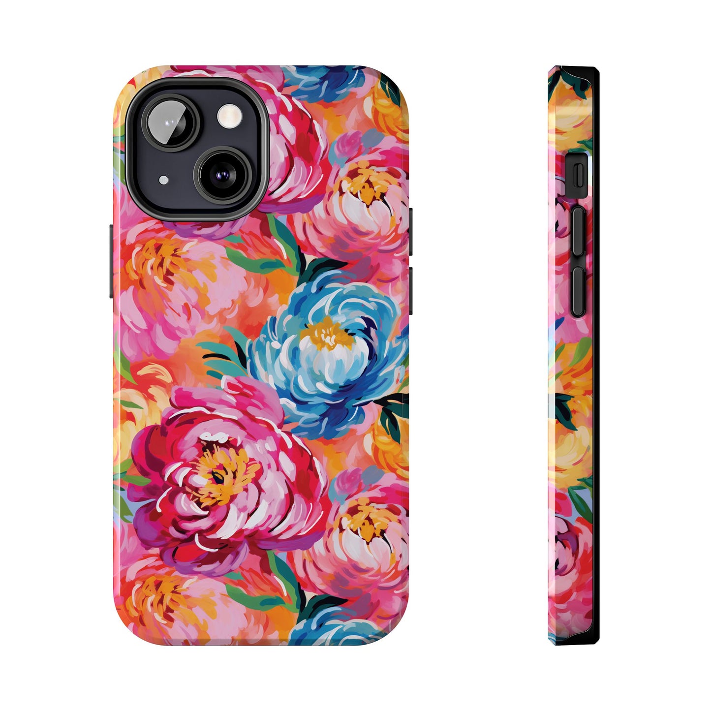 Painted Peonies iPhone Case
