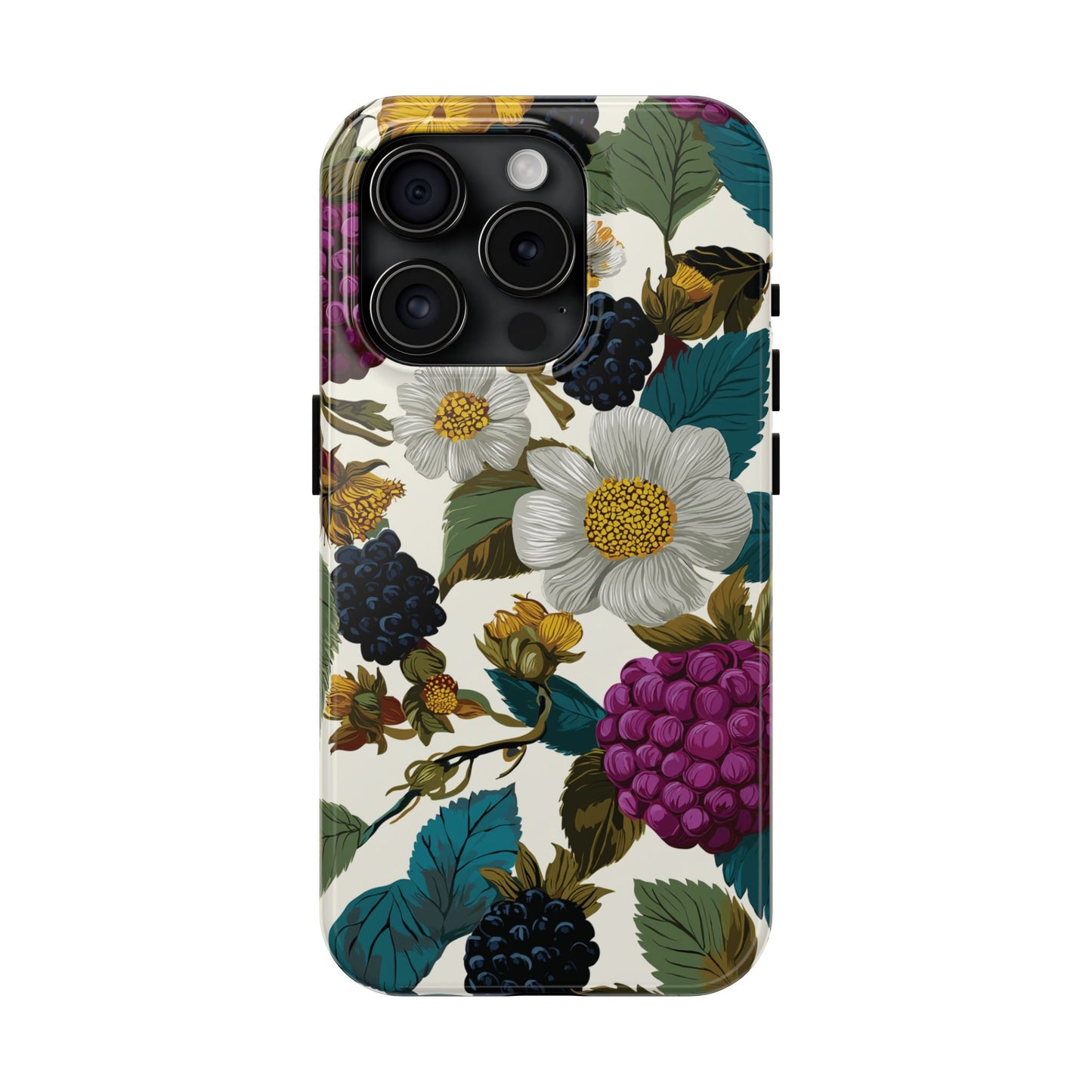 Berry Bramble iPhone Case