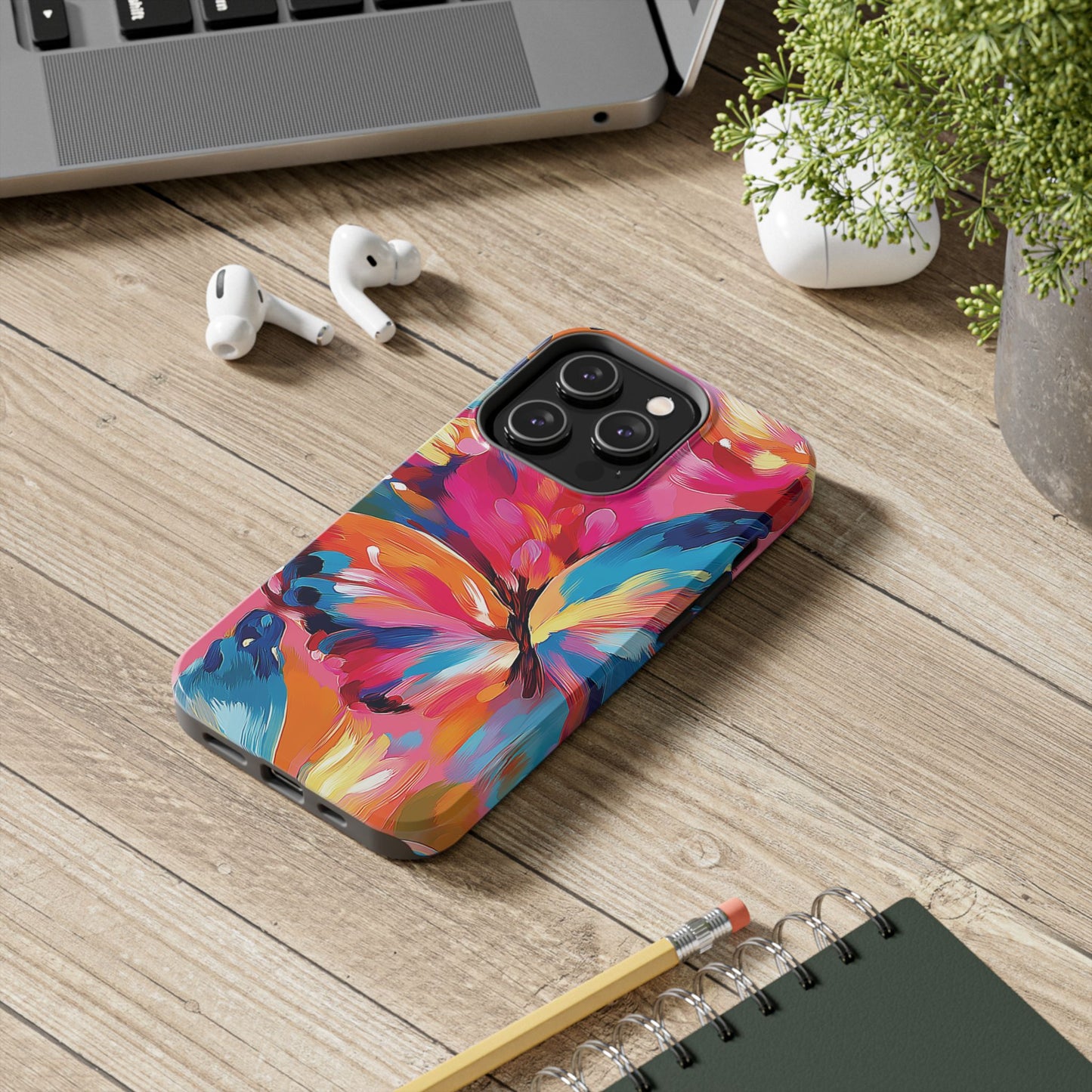 Painted Butterflies iPhone Case