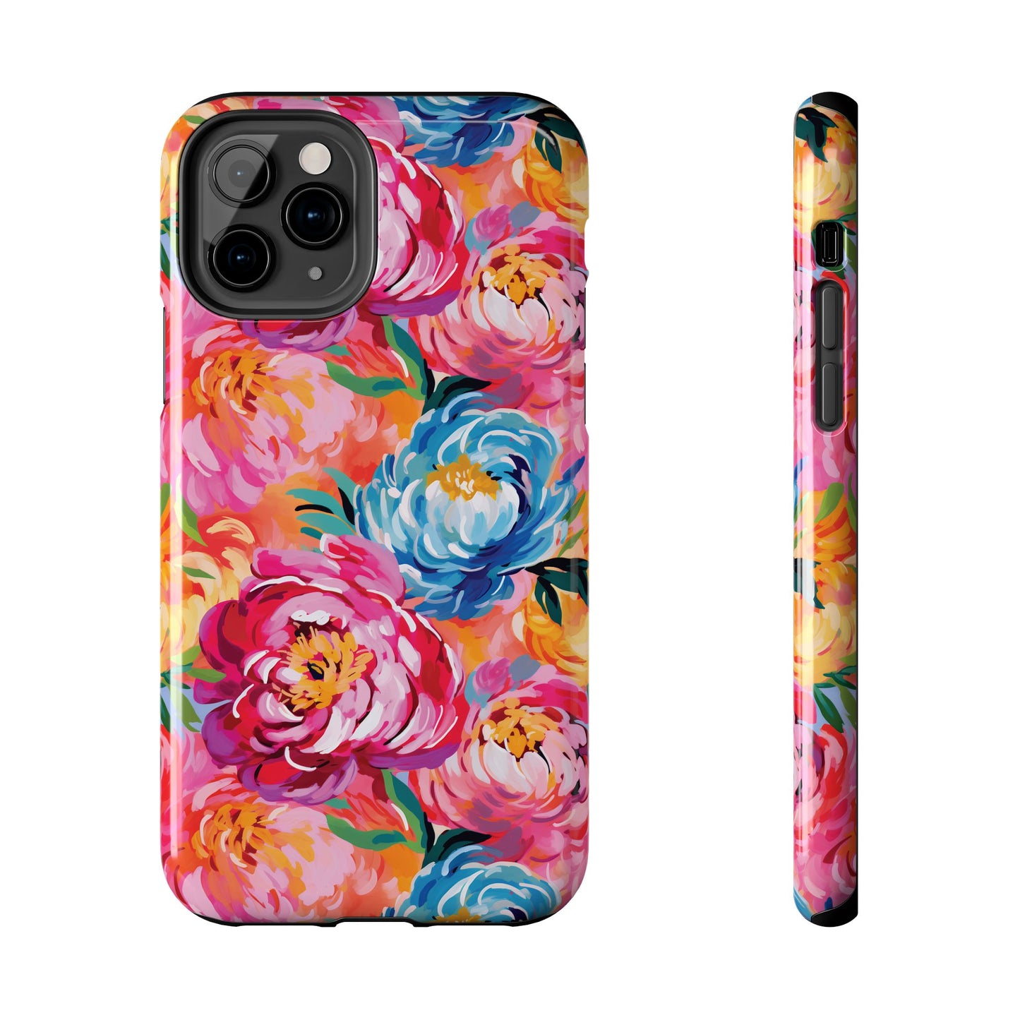 Painted Peonies iPhone Case