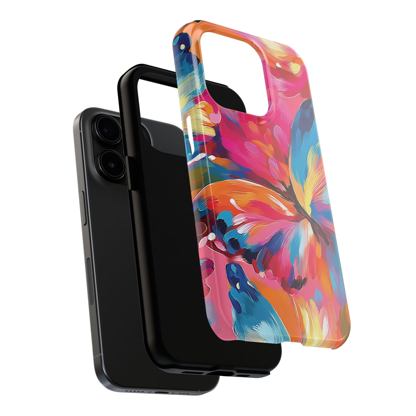 Painted Butterflies iPhone Case