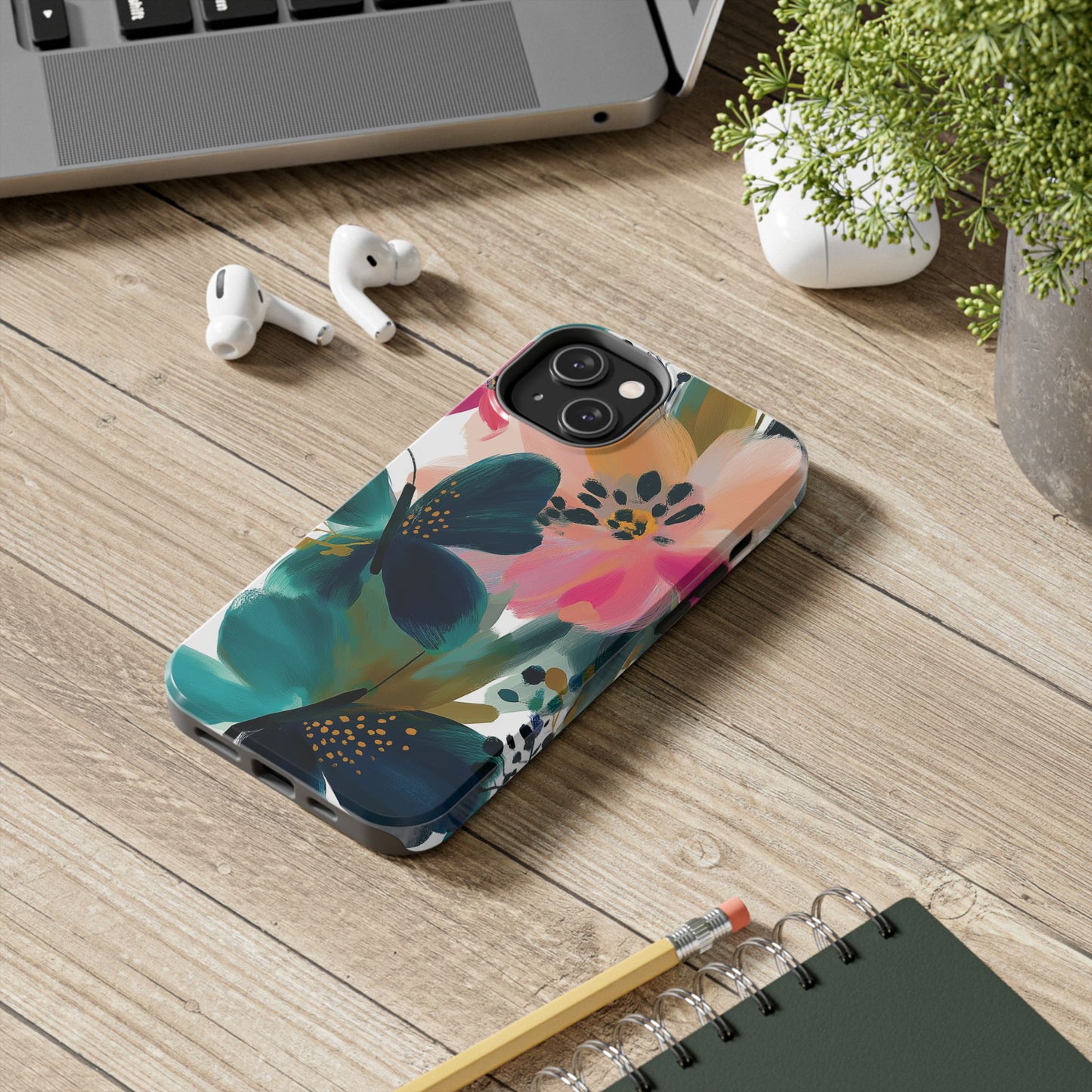 Flutter Blooms iPhone Case