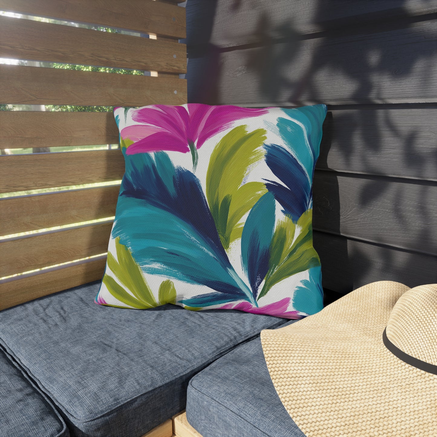 Palm Paradise Outdoor Pillow