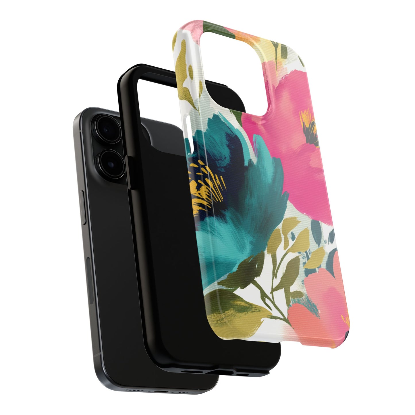Painterly Petals iPhone Case