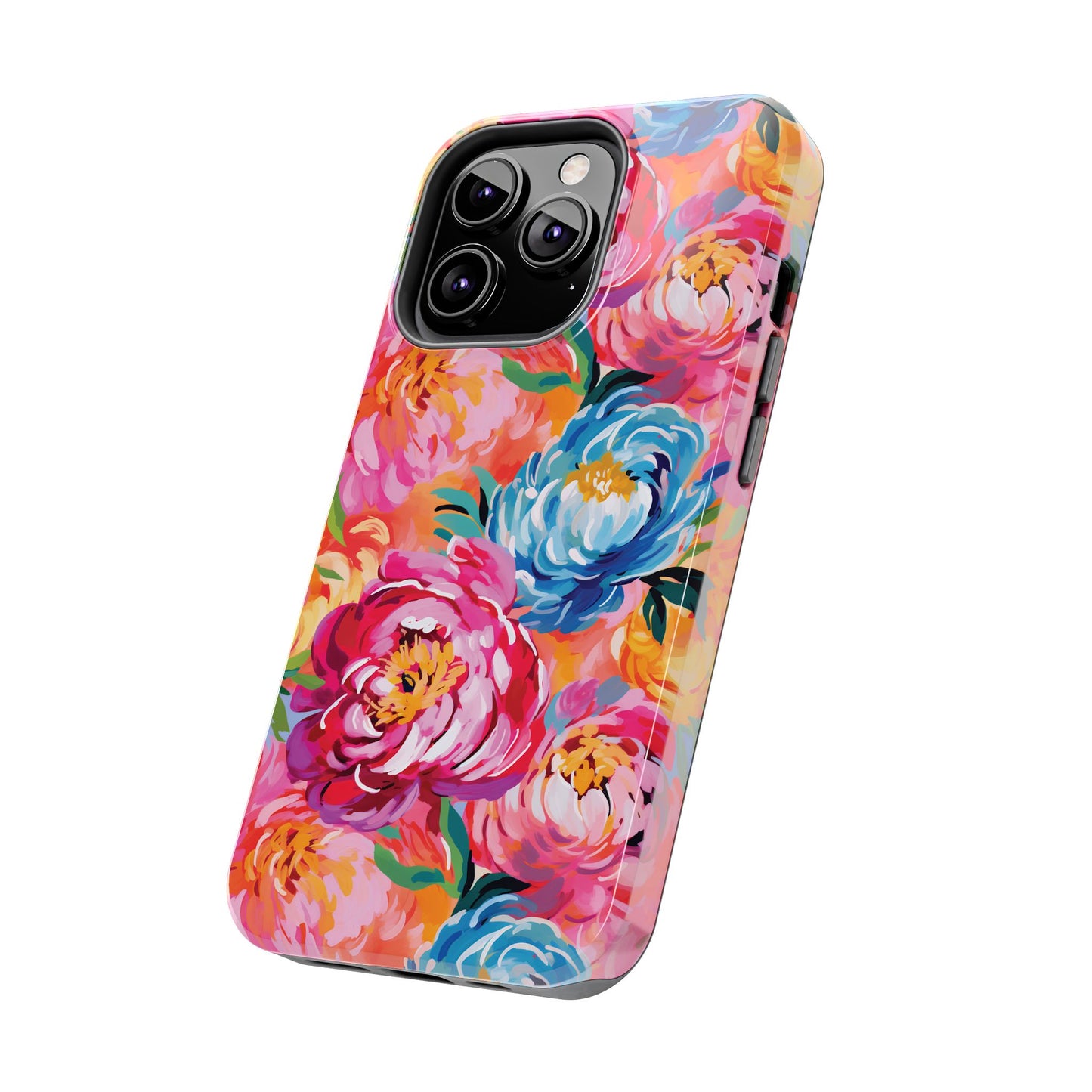 Painted Peonies iPhone Case