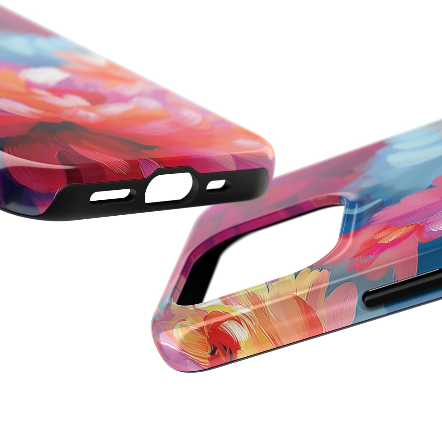 Painted Peonies II iPhone Case