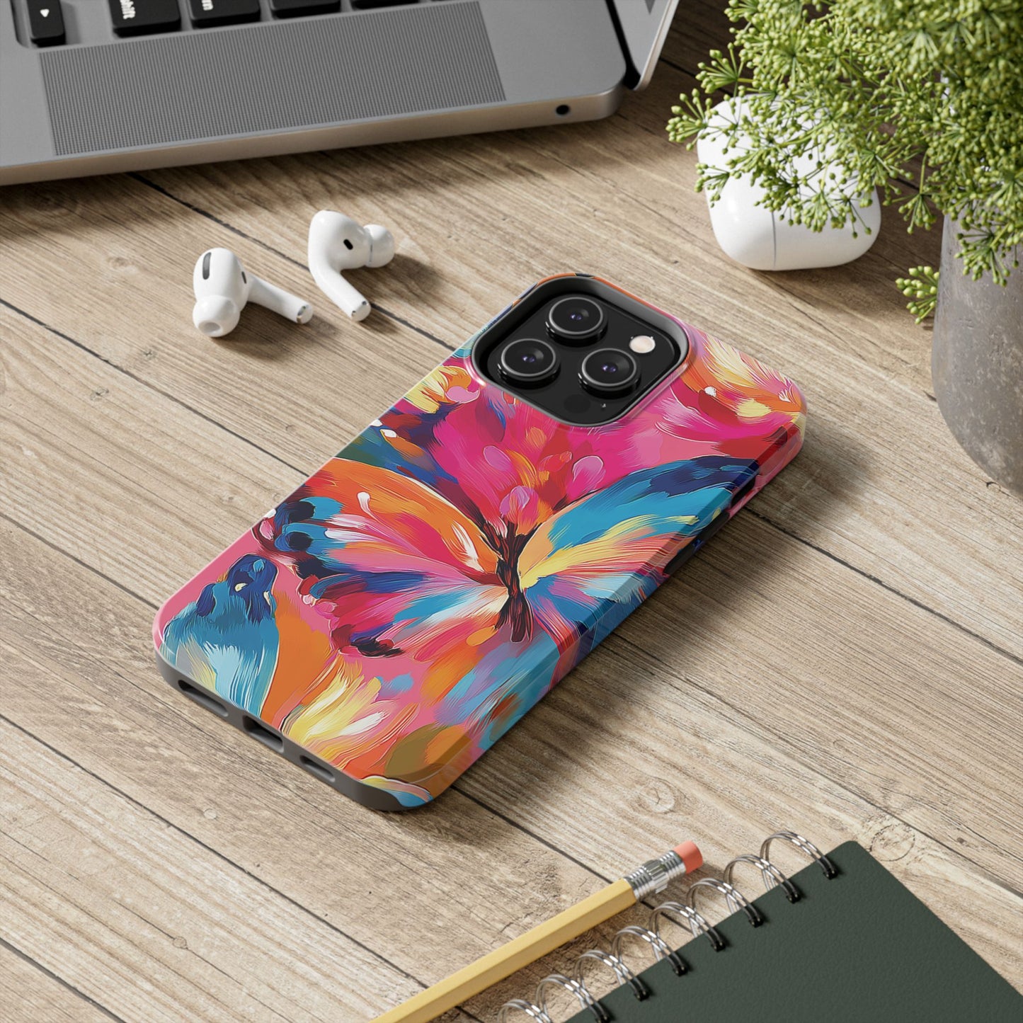 Painted Butterflies iPhone Case