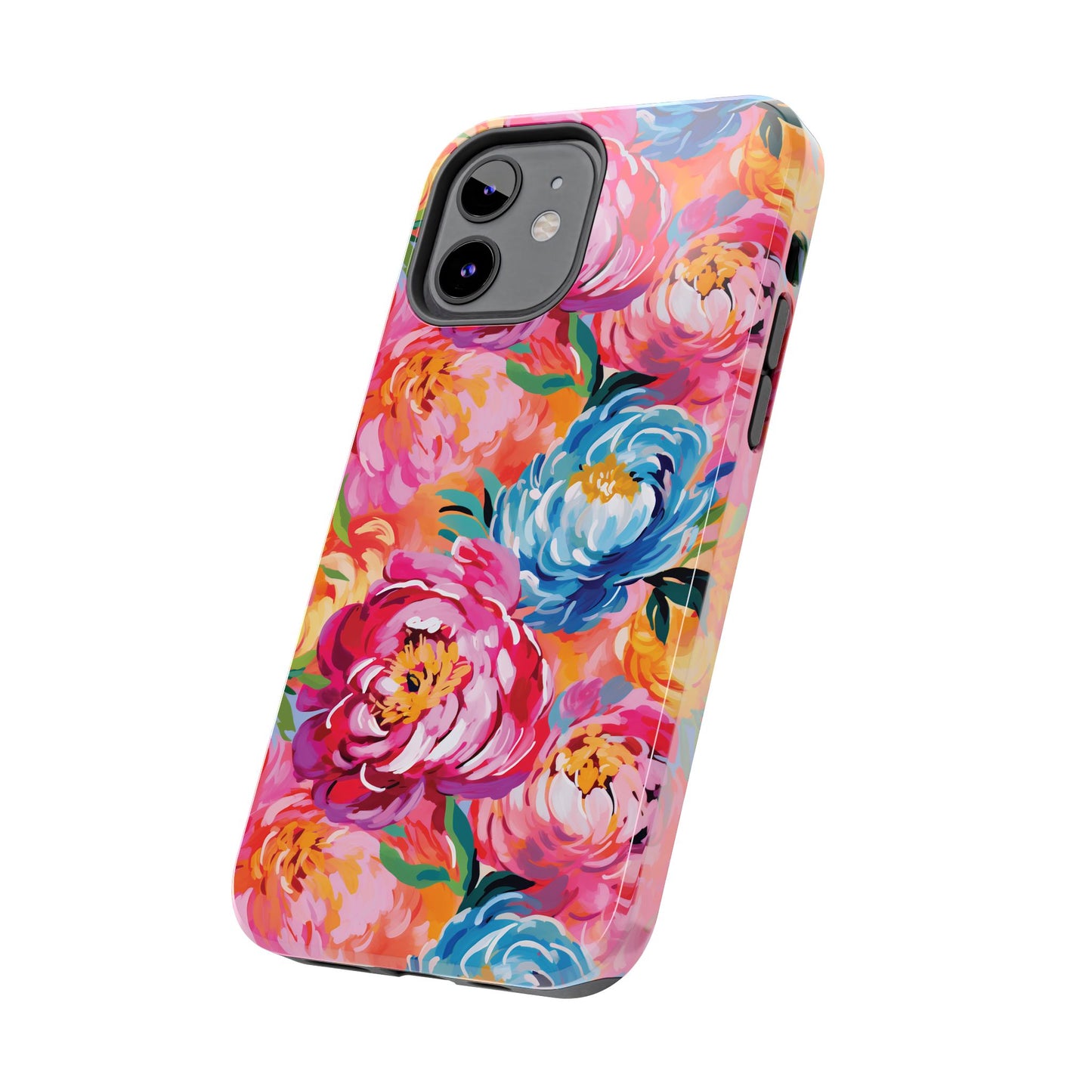 Painted Peonies iPhone Case