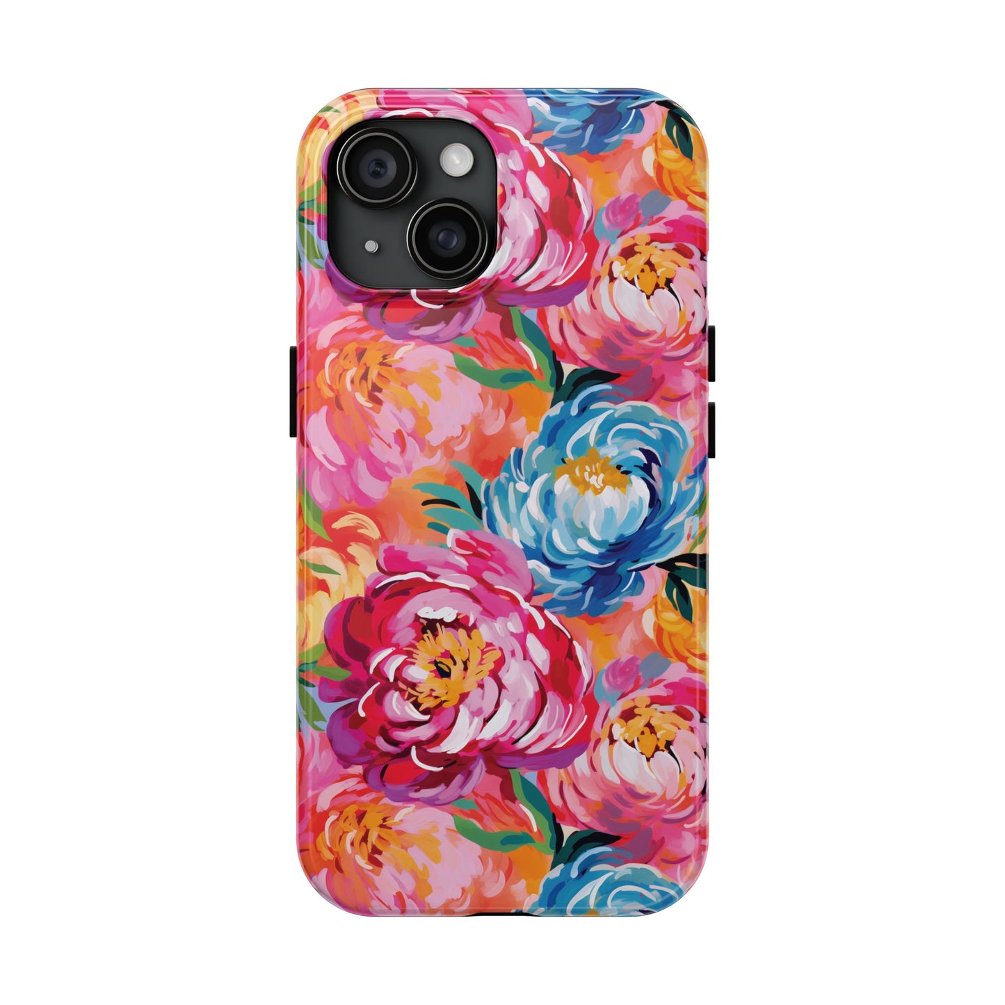 Painted Peonies iPhone Case