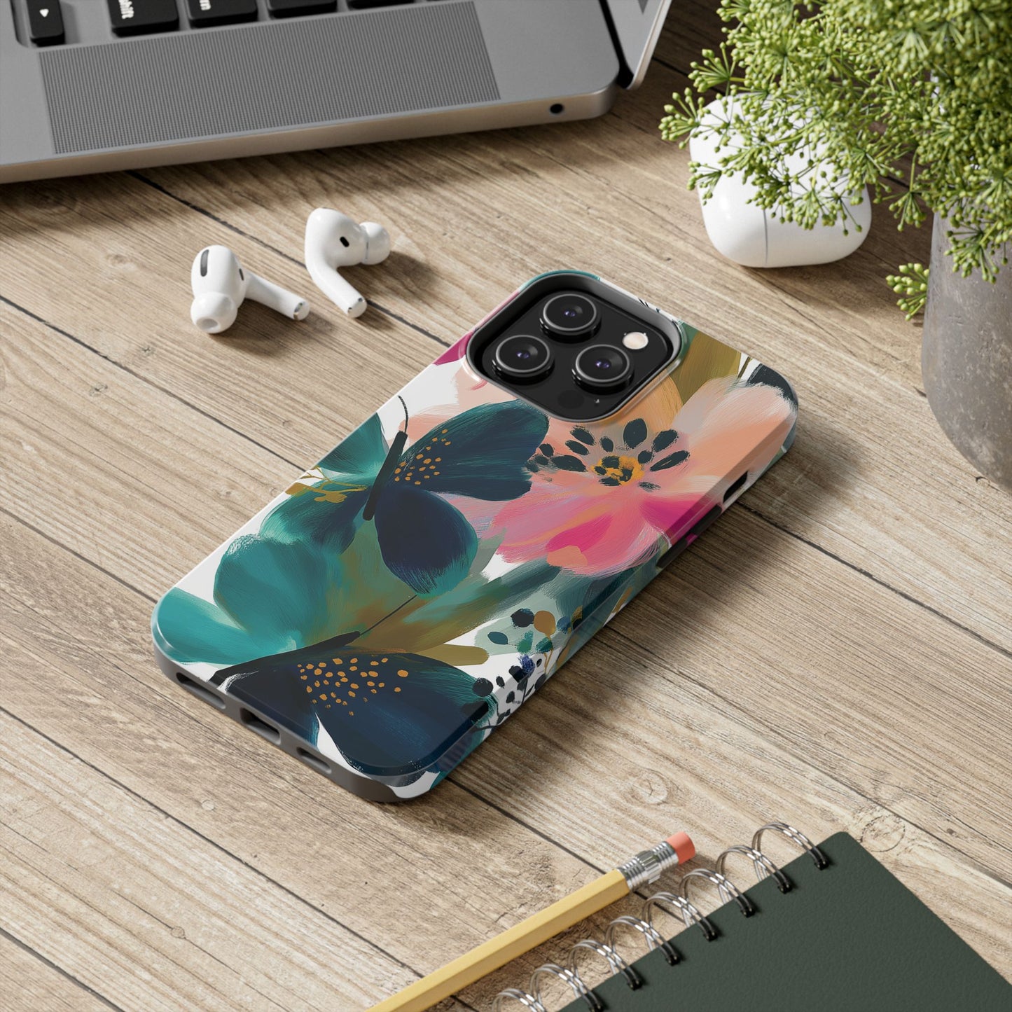 Flutter Blooms iPhone Case