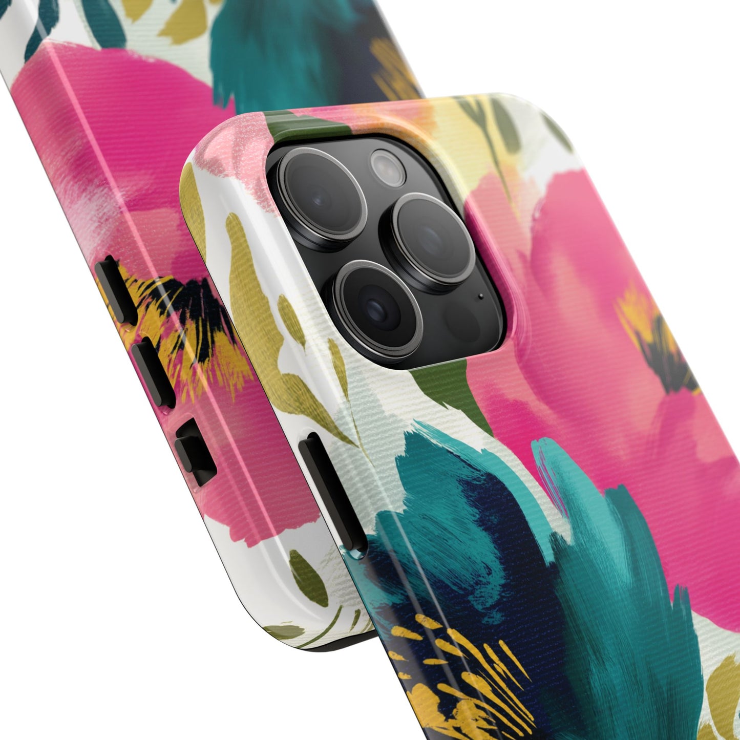 Painterly Petals iPhone Case