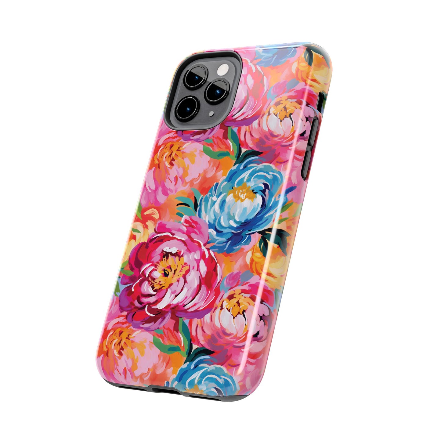 Painted Peonies iPhone Case