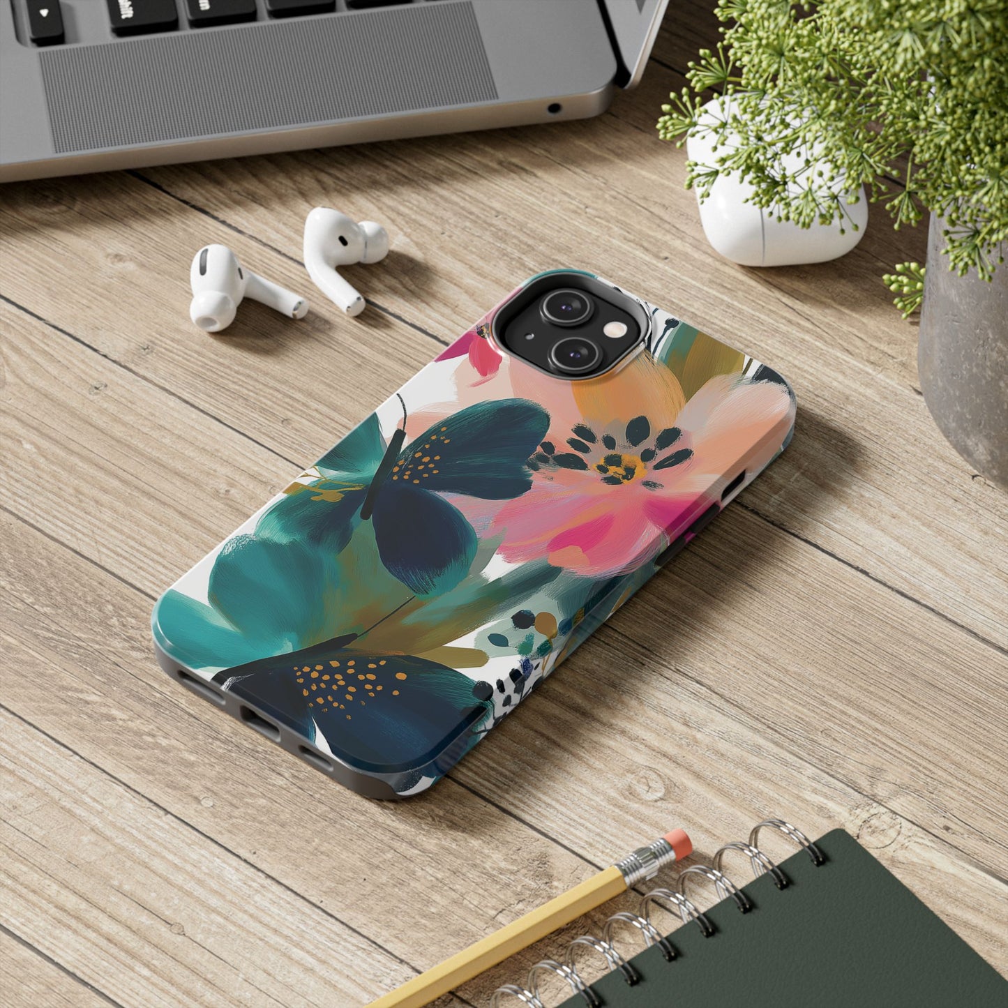 Flutter Blooms iPhone Case