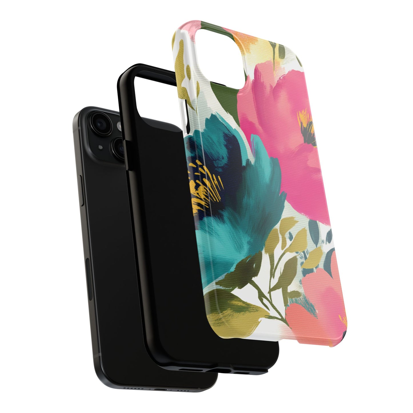 Painterly Petals iPhone Case