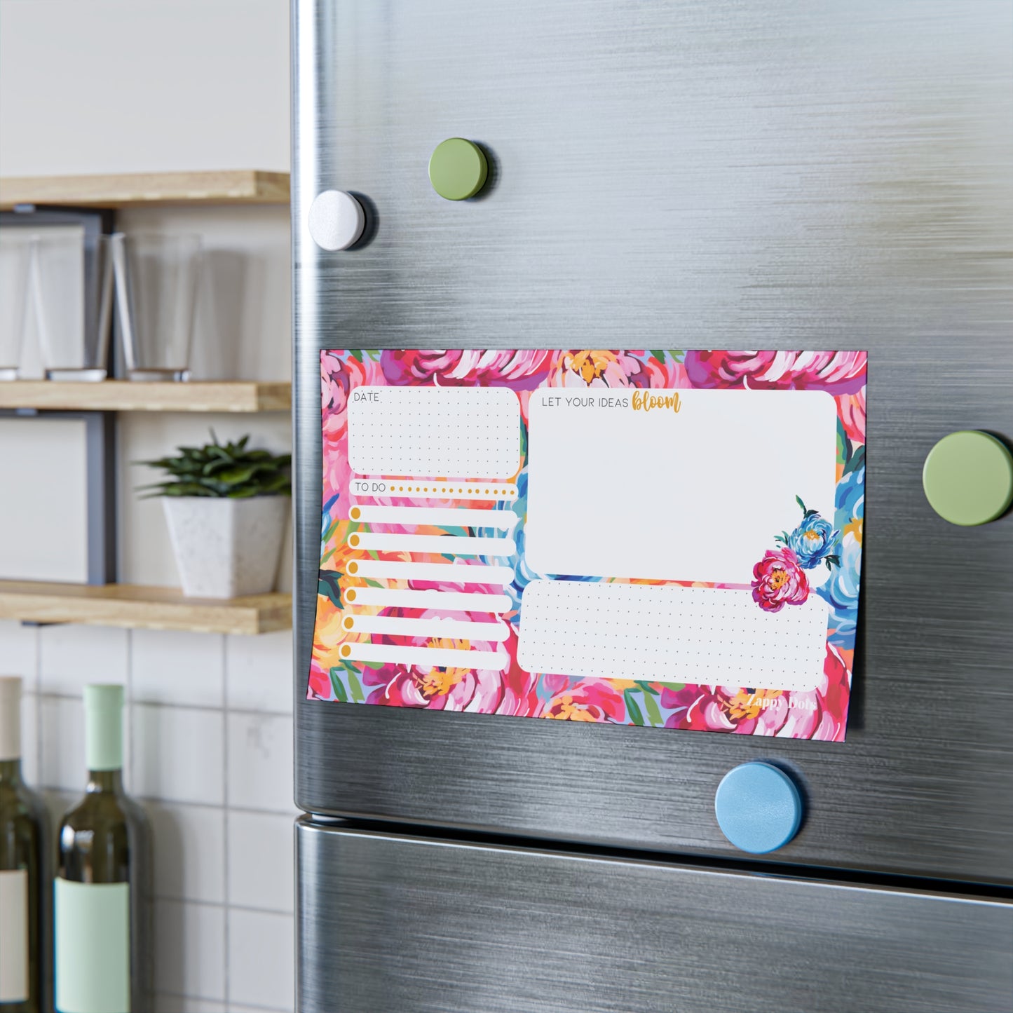 Peonies Planner Giant Post-it® Note Pad