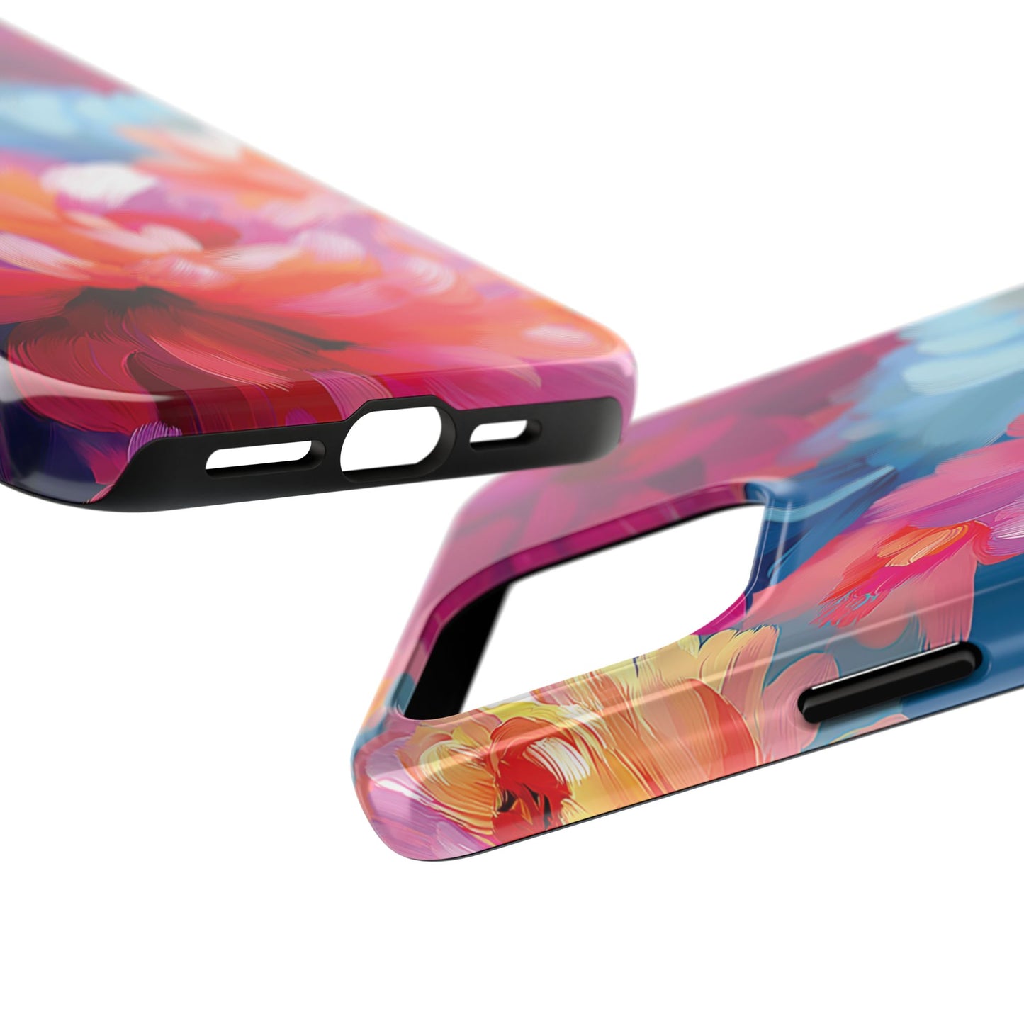 Painted Peonies II iPhone Case