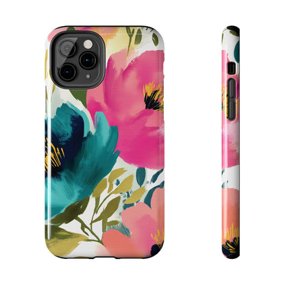 Painterly Petals iPhone Case