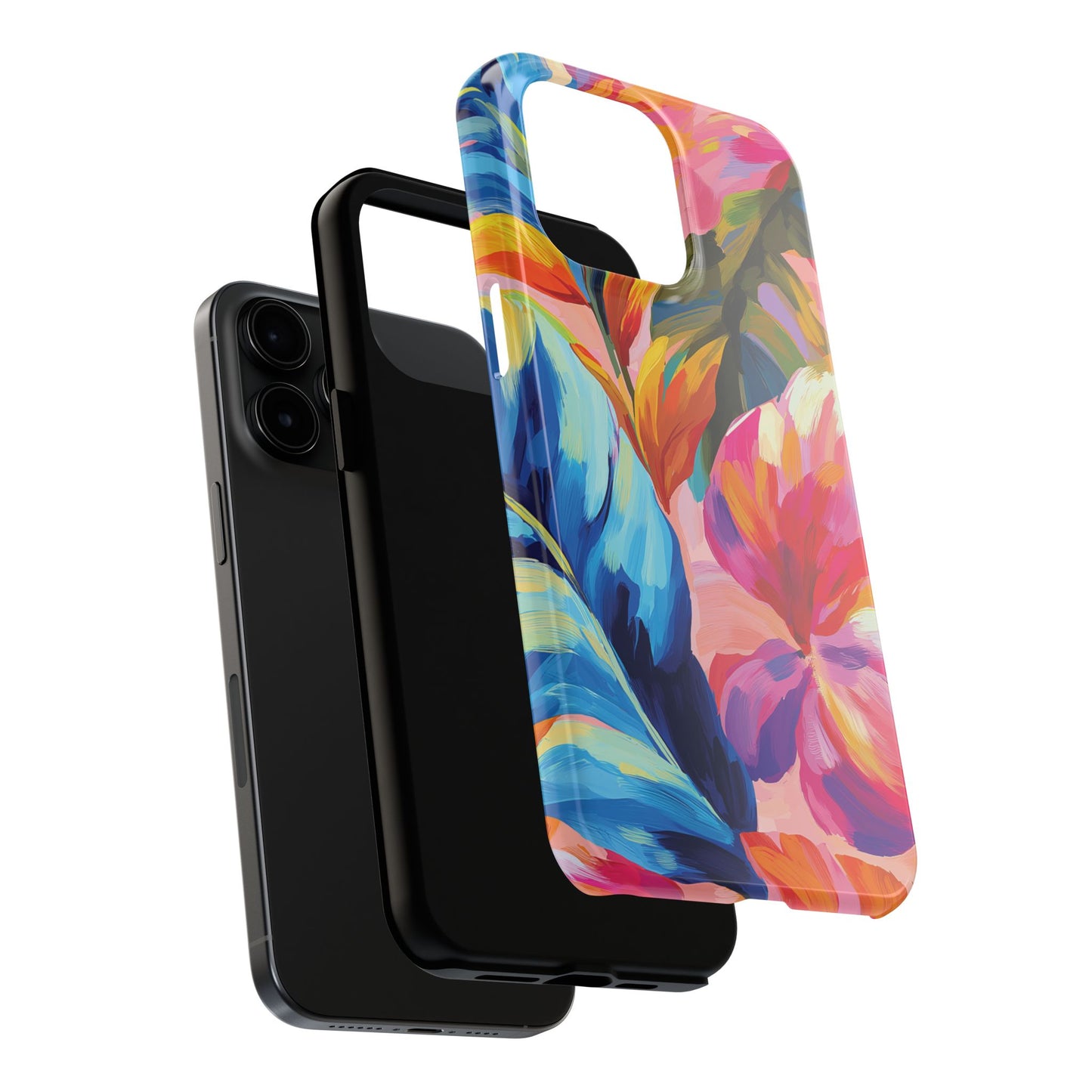 Painted Palms iPhone Case