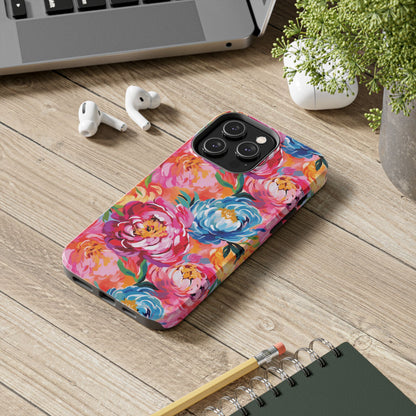 Painted Peonies iPhone Case