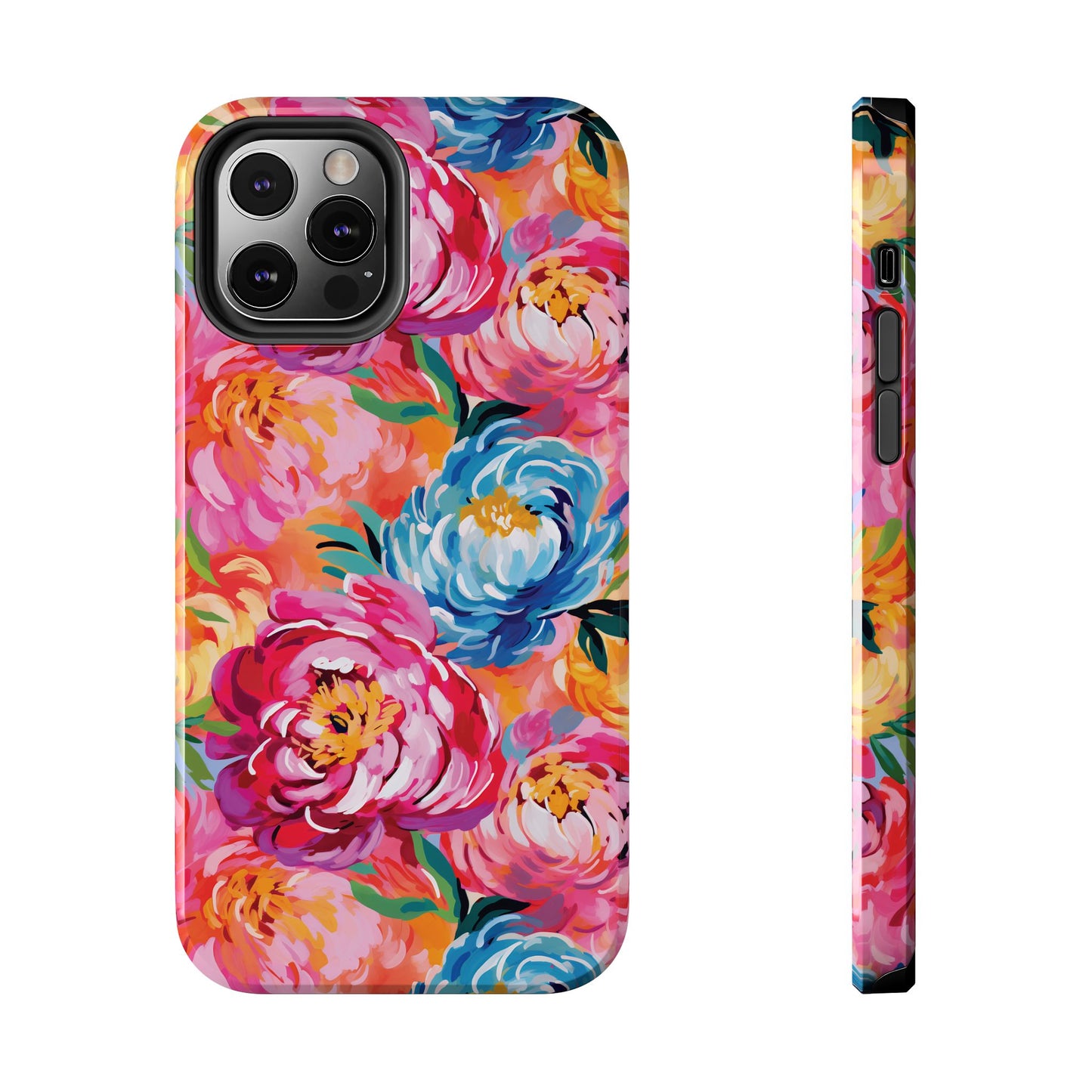 Painted Peonies iPhone Case