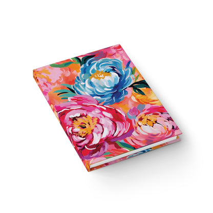 Painted Peonies Journal