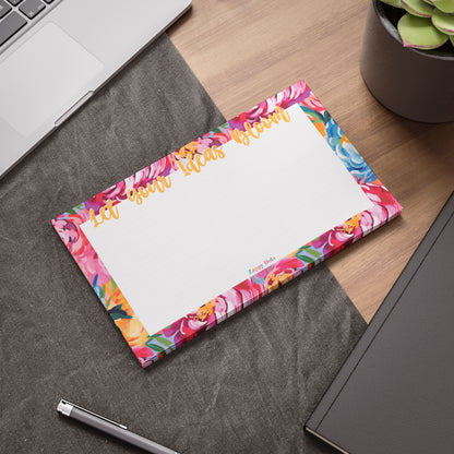 Let Your Ideas Bloom Peonies Giant Post-it® Note Pads