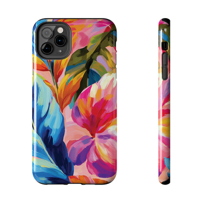 Painted Palms iPhone Case