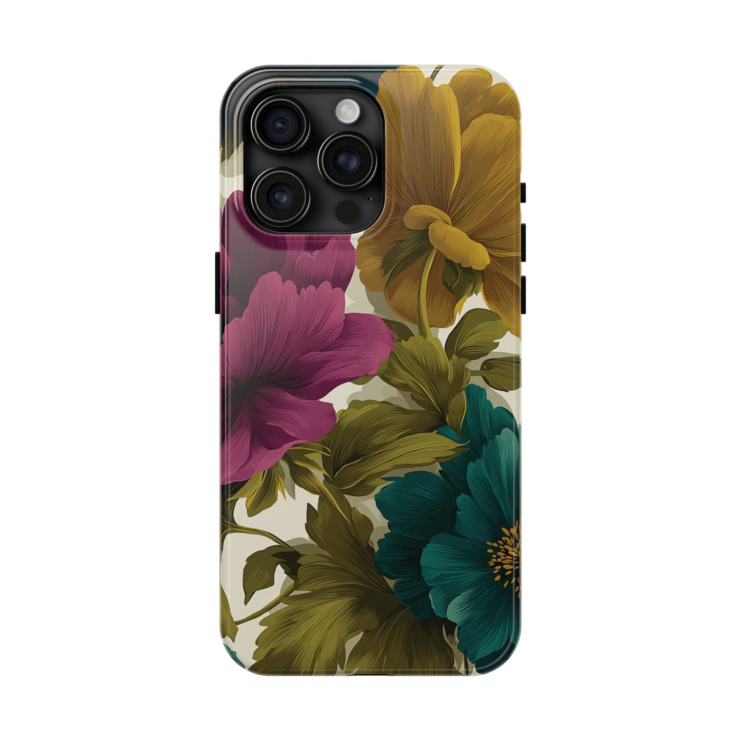 Regal Bloom iPhone Case