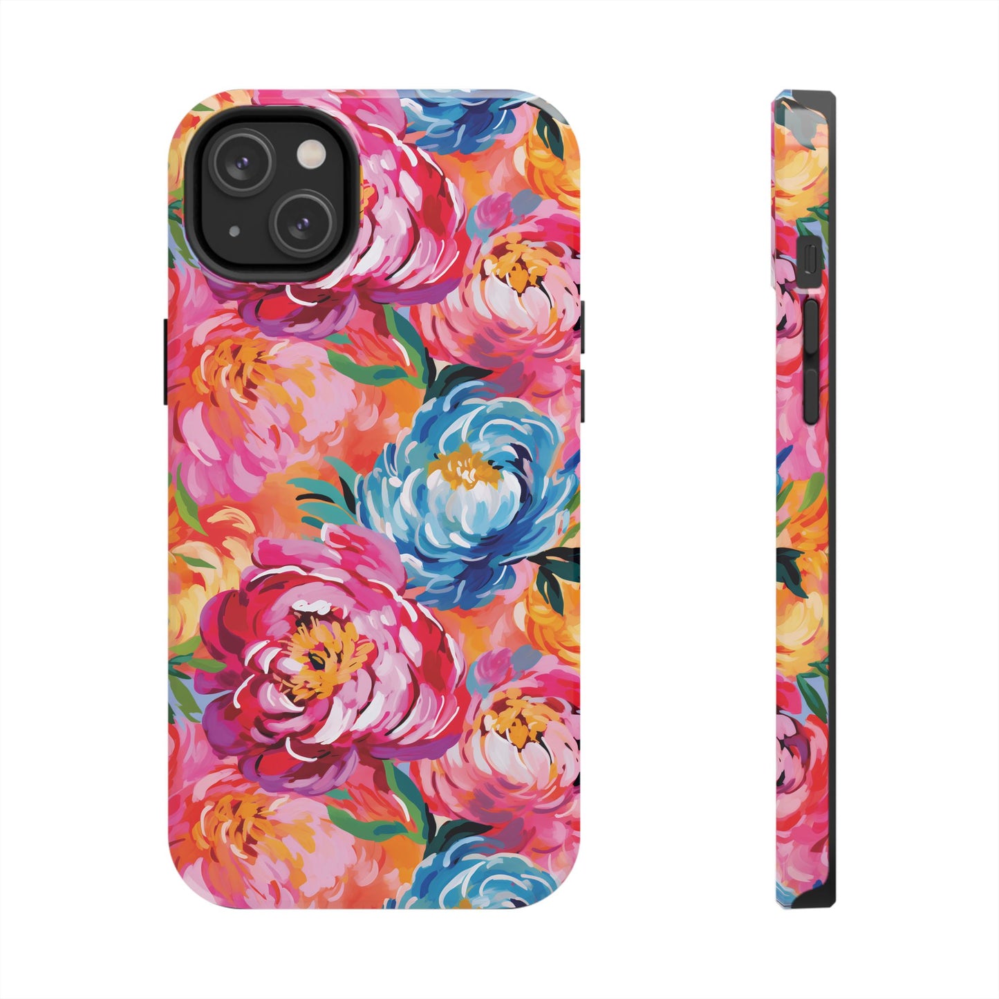 Painted Peonies iPhone Case