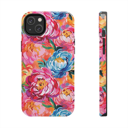 Painted Peonies iPhone Case