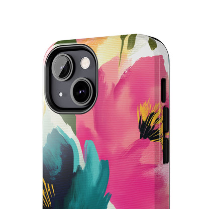 Painterly Petals iPhone Case