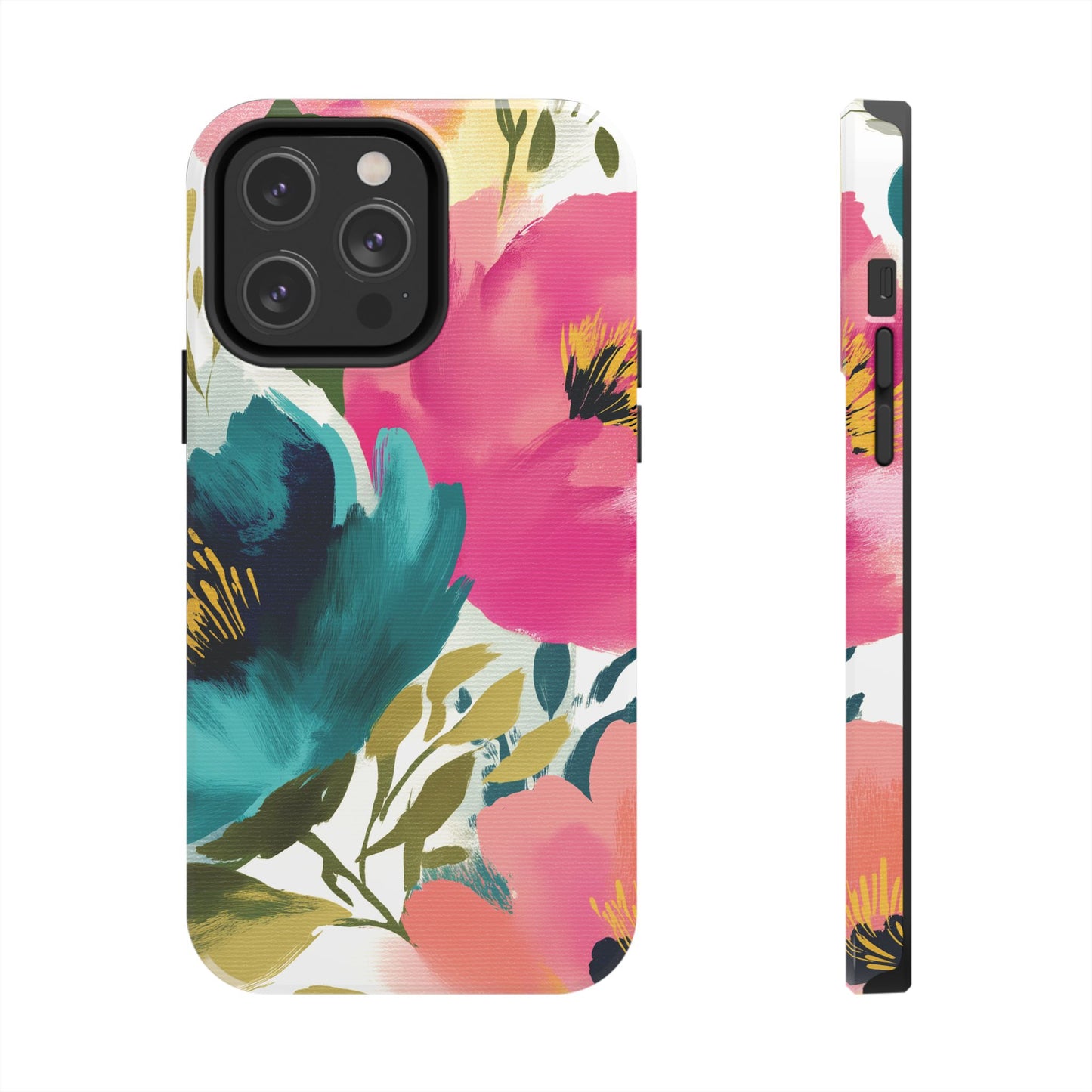 Painterly Petals iPhone Case