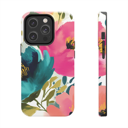 Painterly Petals iPhone Case