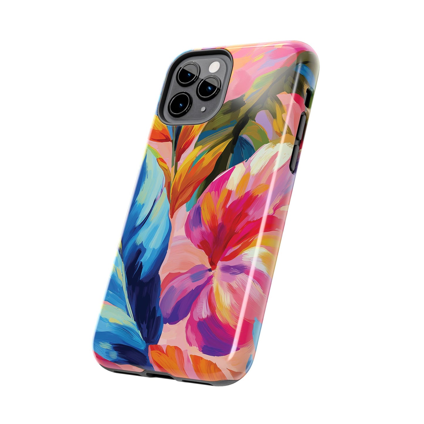 Painted Palms iPhone Case