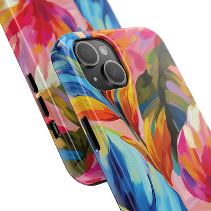 Painted Palms iPhone Case