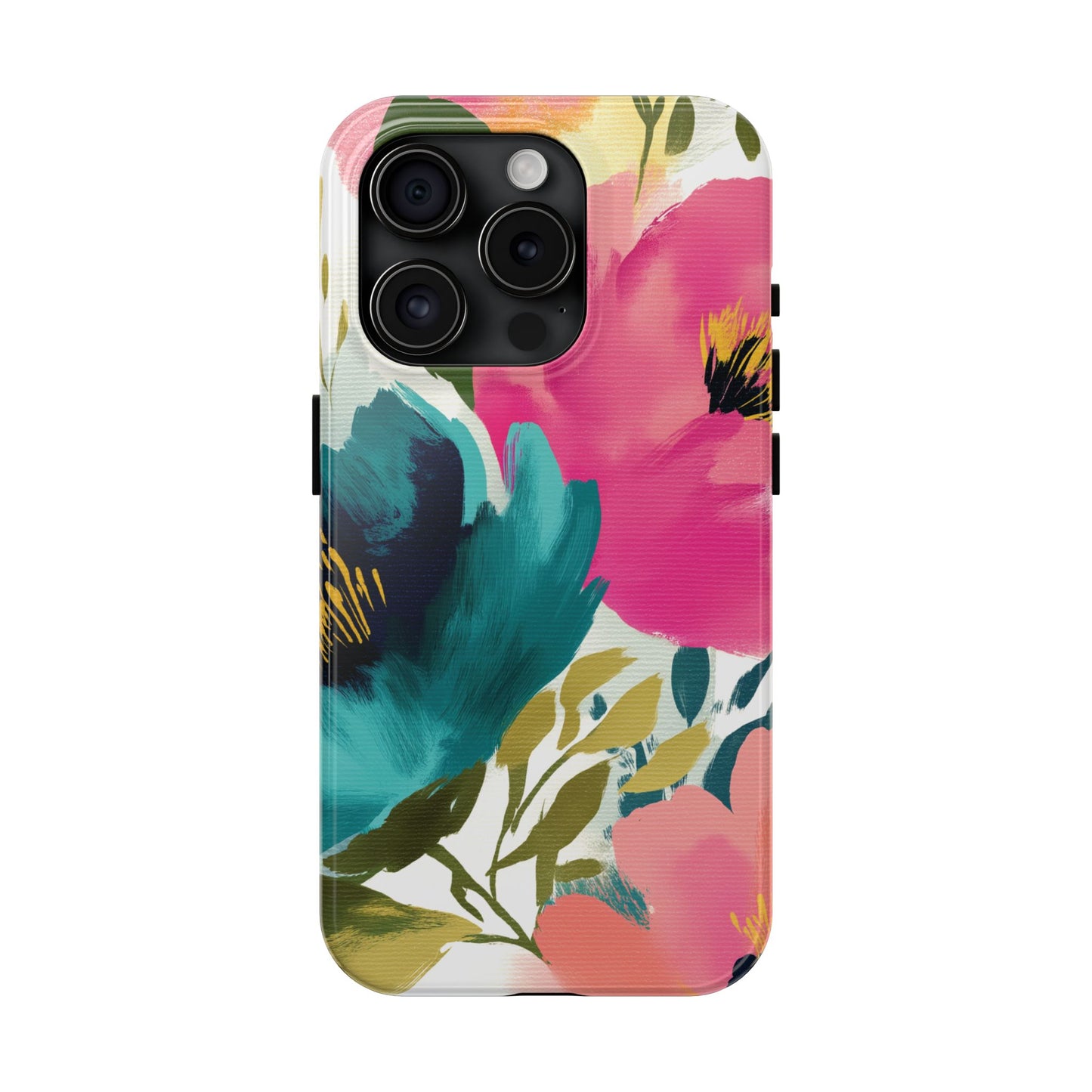 Painterly Petals iPhone Case