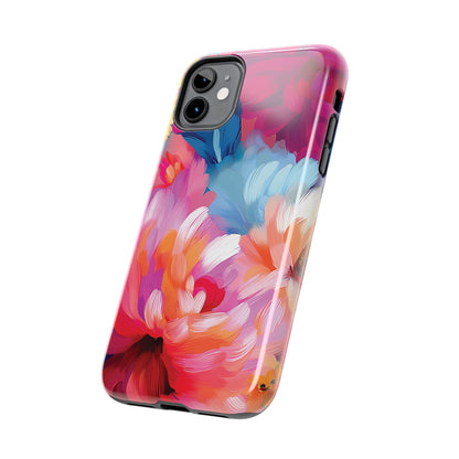 Painted Peonies II iPhone Case