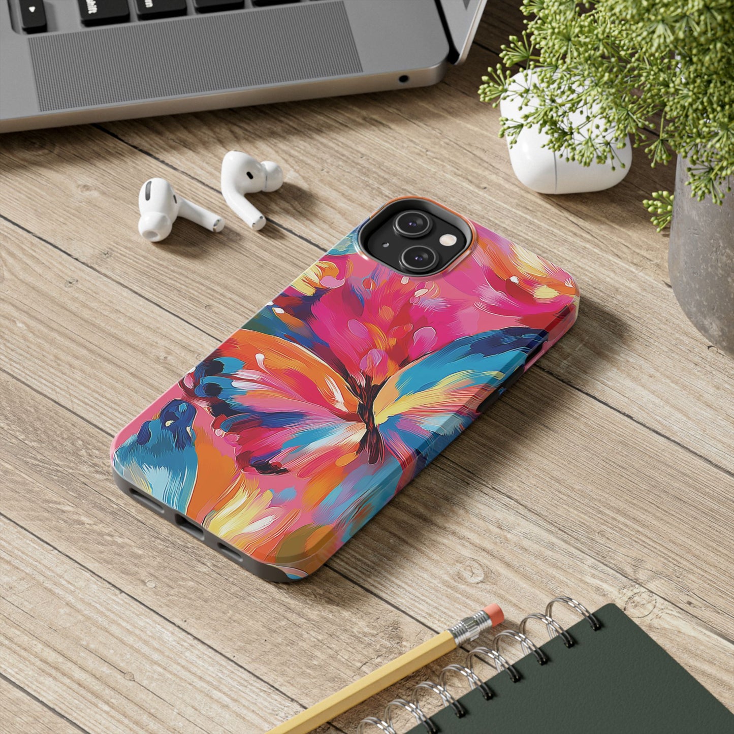 Painted Butterflies iPhone Case