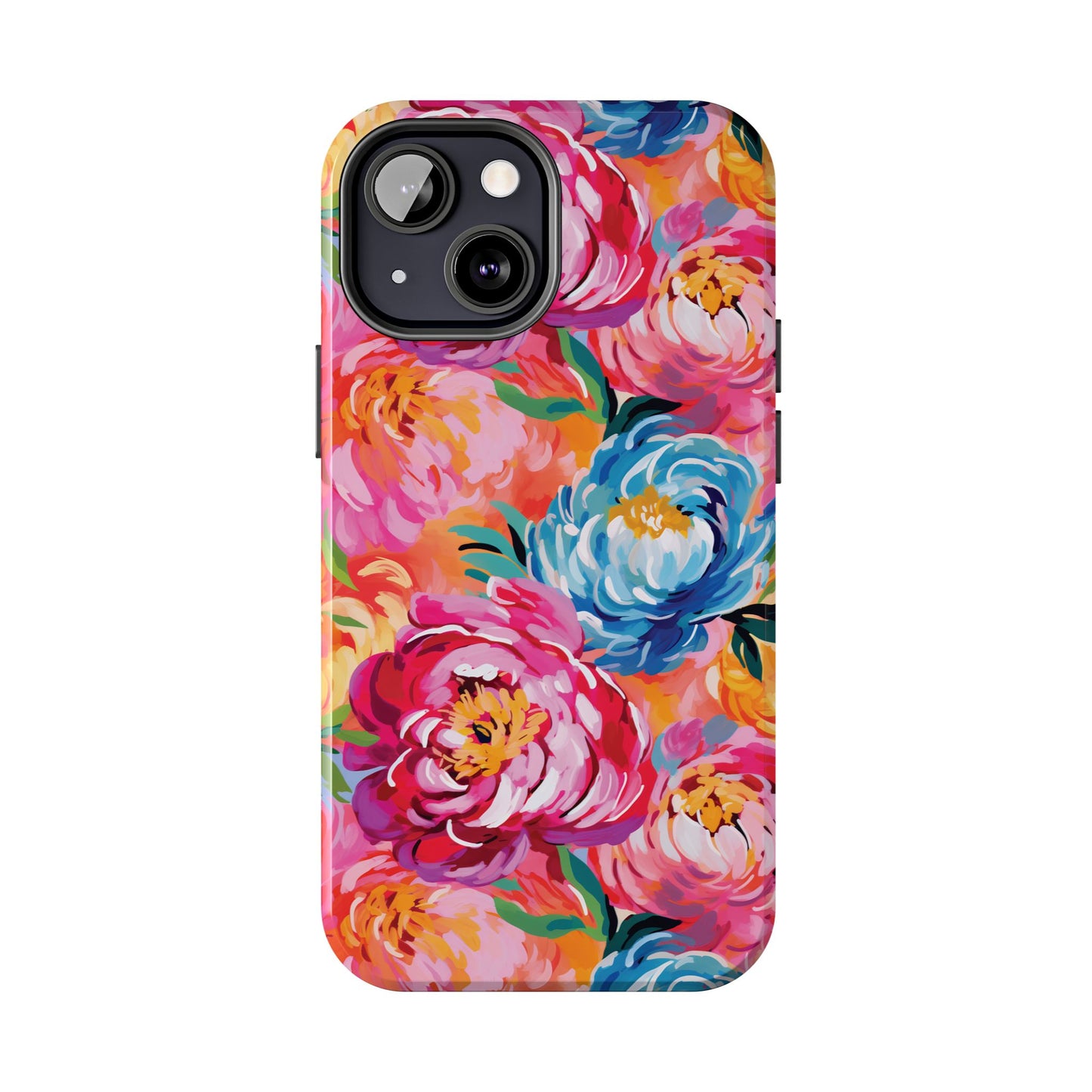 Painted Peonies iPhone Case